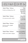 User Instruction Manual & Warranty Manuel de l