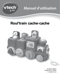 Roul`train cache-cache Manuel d`utilisation