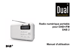 Radio numérique portable pour DAB+/FM DAB 2 Manuel d`utilisation