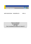 DATE: 05/05/2014 DOC.MIF41171 REV.1.1 Manuel d`utilisation De l