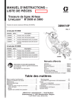 Pi&egrave;ces &ndash; LineLazer III