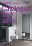Catalogue Tarif AquaClean_2015