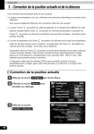 1. Correction de la position actuelle et de la distance