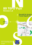 Descriptif de livraison BD TOPO® Pays, Shapefile 3D