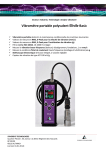 Vibromètre portable polyvalent Elivib-Basic