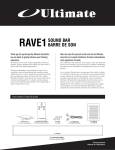 RAVE1SOUND BAR BARRE DE SON