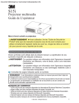 Manuel d`utilisation 3M S15i