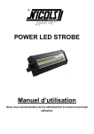 POWER LED STROBE Manuel d`utilisation