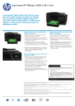 IPG HW Consumer Officejet AIO Datasheet