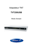 Adaptateur TNT TVT250USB