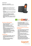 Services en ligne Gigaset Qualité audio Carnet d