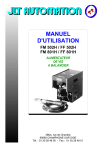 MANUEL D`UTILISATION