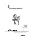 sitrans - Service, Support