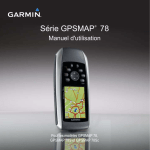 Série GPSMAP® 78 - GPS City Canada