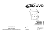 LED UV9 user manual - COMPLETE