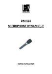 DM 515 MICROPHONE DYNAMIQUE