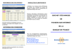 guichet d`échanges de fichiers sur internet de la banque de france