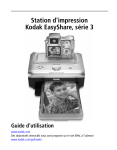 Station d`impression Kodak EasyShare, série 3