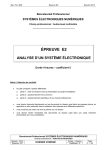 Épreuve E2 - BAC PRO SEN Audiovisuel Multimédia