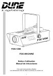 FOG-1200 FOG MACHINE