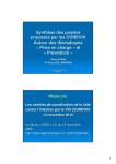 Prise en charge et Prévention - Synthèse des posters