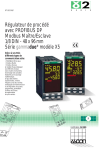 R&eacute;gulateur de proc&eacute;d&eacute; avec PROFIBUS DP Modbus Ma&icirc;tre/Esclave