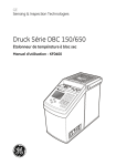 Druck Série DBC 150/650 - GE Measurement & Control