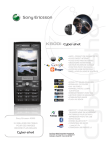 Sony Ericsson K800i 3.2 MILLIONS DE PIXELS POUR DES