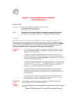 URGENT – ACTION CORRECTIVE DE SECURITE