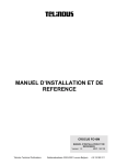 Manuel d`utilisation