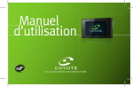 Manuel d`utilisation