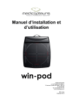 Win-Pod - Manuel Install V3.8 FR - SAV