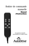 Boitier de commande manuelle - Golden Technologies of Canada