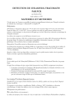 DETECTION DE CHLAMYDIA TRACOMATIS PAR PCR