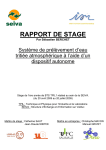 Fabrication de 10 dispositifs et premières analyses