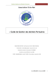 Association Echo-Mer « Guide de Gestion des déchets Portuaires