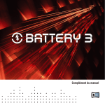 Battery 3 Manual Addendum French