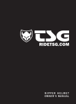 nipper helmet owner`s manual - tsg | technical safety gear