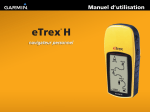 eTrex® H - Tramsoft