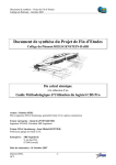Synth&egrave;se PFE JEHL
