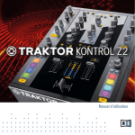 Traktor Kontrol Z2 Manual French