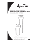 Whole House Water Filters: AP800 Series