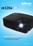 InFocus IN120a Series Datasheet (French)