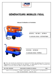 GÉNÉRATEURS MOBILES FIOUL