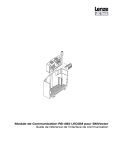 Manuel de communication ESV__SMV LECOM RS485 module