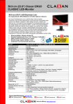 59.9 cm (23.6“) Claxan ERGO CLASSIC LED