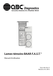 Lames t&eacute;moins BAAR FAST