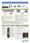 Guide d`installation rapide du décodeur HD TONNA OTTIMO