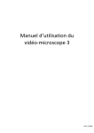 Manuel d`utilisation du vid&eacute;o