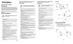 Lithium Ion Rechargeable Handle User`s Manual